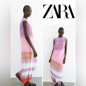 ZARA tie dye knit dress - Multicolored sz L